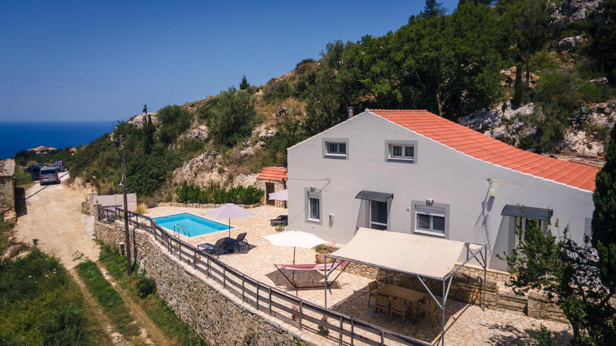 Villa Serenity Vóvikes Exterior photo